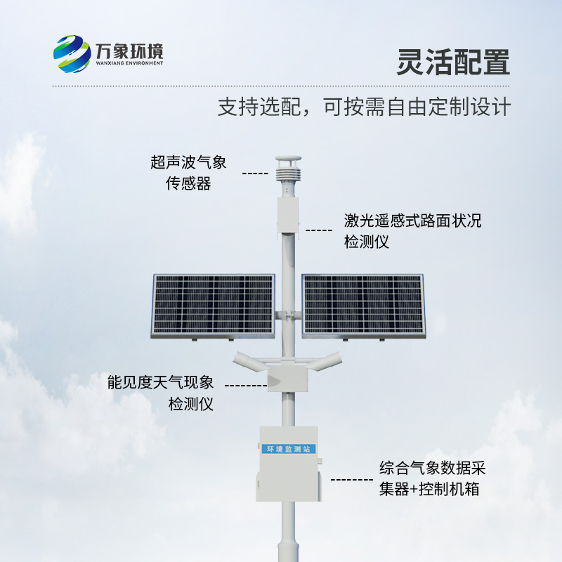 高速公路氣象監(jiān)測站，創(chuàng)新監(jiān)測交通沿線的氣象信息